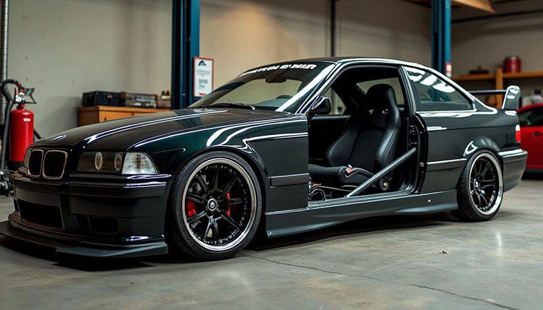  1998 E36 M3 Track Build – 18 months in, cage is done. What tire compound should I run for Buttonwillow in summer?
