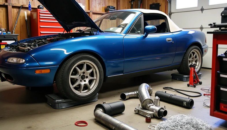 NB Miata budget turbo build: $3,500 target, mostly junkyard and Facebook Marketplace parts. Here's my spreadsheet – what am I missing?