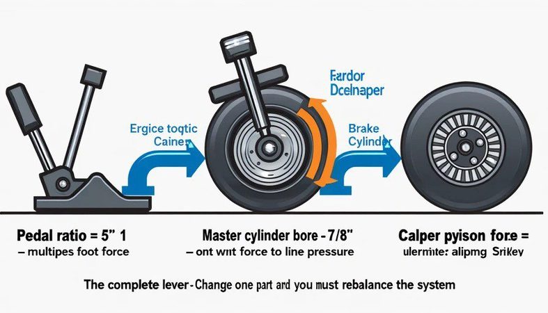Unpopular opinion: most home builders over-brake their cars and completely ignore pedal ratio. 