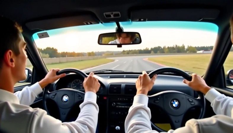 Cheap coilovers vs. revalved Bilstein B8s on the same E46 330i – 8,000 street miles and two HPDE weekends later, here's what each one actually delivered.