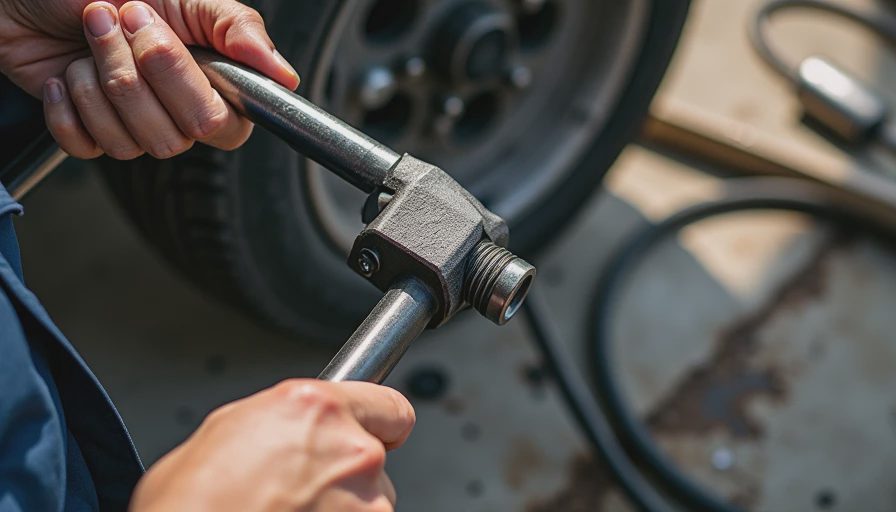 Visual context for brake line bender