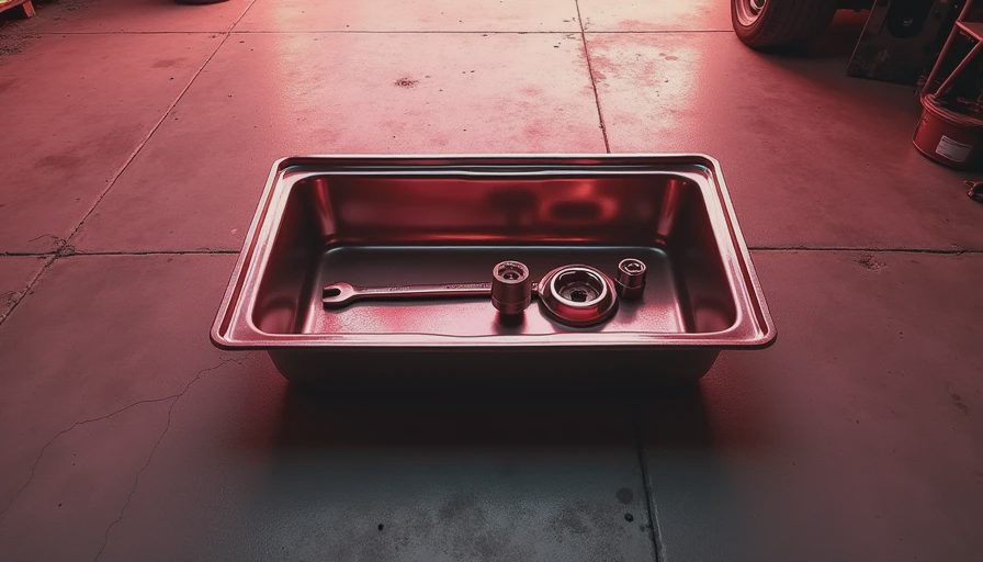 Visual context for oil pan change