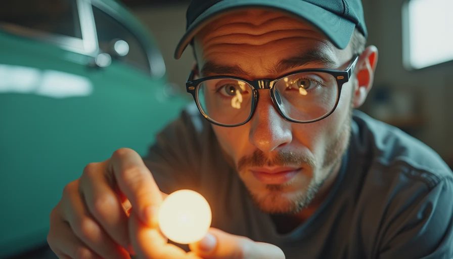Visual context for bmw e30 led headlight conversion